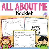 All About Me Booklet 1st & 2nd Grade