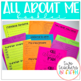 All About Me Booklet