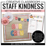 All About Me Bulletin Board - Staff Get To Know You