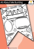 All About Me Bunting / Back to School Activity - Junior Version