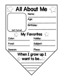 All About Me Bunting Banner