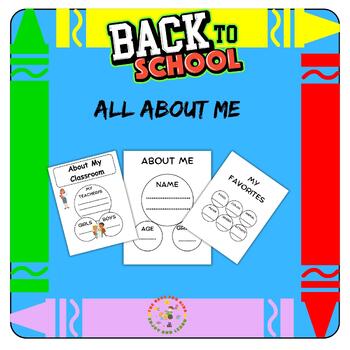 All About Me Circle|Back to School Coloring Activities |Get to know me ...