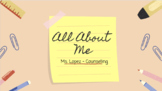 All About Me Counseling Activity