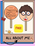 All About Me Craft Kid - Back to School Activities free