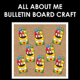 All About Me Craftivity for Bulletin Board - Back to School
