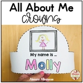 All About Me Crowns {EDITABLE}