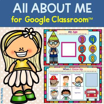 Digital All About Me - All About Me in Google Slides - Back to