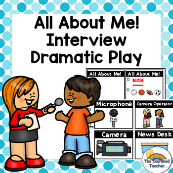 Preview of All About Me Dramatic Play | Beginning of Year Dramatic Play