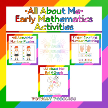 Preview of All About Me | Early Mathematics Activity Pack