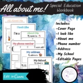 All About Me | Editable Document | Canva