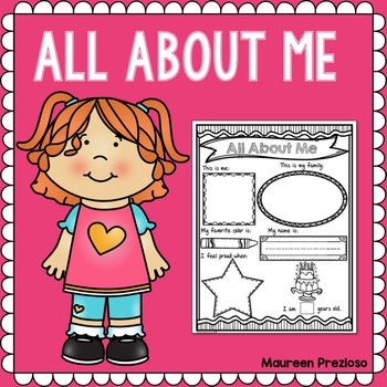 All About Me FREE by Maureen Prezioso | Teachers Pay Teachers