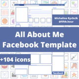 All About Me - Facebook Page Template +104 Icons (Powerpoi