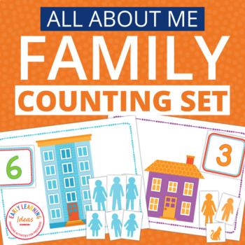 Preview of All About Me Preschool & PreK - Number Activities Counting Practice  1-10 & 1-20