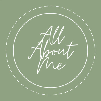 All About Me: First Day of Class by Kenzie Sutton | TPT