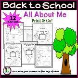 BACK TO SCHOOL POSTERS ALL ABOUT STUDENTS