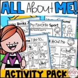 All About Me First Grade | All About Me Second Grade