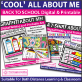 All About Me First week Back Art & Goal Setting Activities