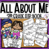 Back to School All About Me Flip Book - 3rd Grade Coloring