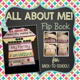 All About Me Flip Book Craftivity for Back to School