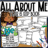 All About Me Flip Book Year 6 Back to School for New Zeala