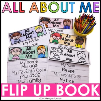 Preview of All About Me Flip Up Book