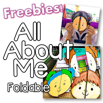 Preview of All About Me Foldables