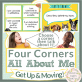 All About Me Four Corners Brain Break This or That Would Rather