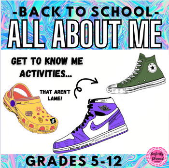 Preview of All About Me | Get To Know Me BUNDLE | Fun Activity | Back to School | BTS