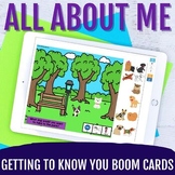 All About Me Getting To Know You Boom Cards