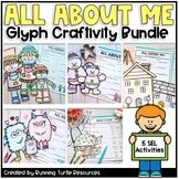 All About Me Crafts Glyph Activities, Seasonal All about M