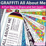 All About Me Graffiti Wall Name Activity