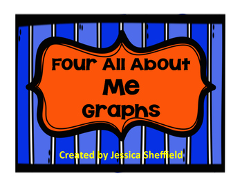 Preview of All About Me Graphs & 4 Corners Game