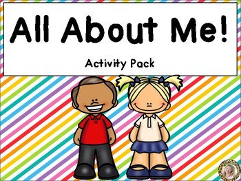 All About Me - I Am Special Theme Learning Unit by The Teaching Zoo Designs