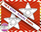 All About Me I'm a Star Activity Sheets Music