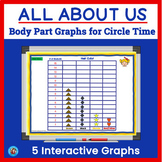 All About Me: Interactive Graphs for PreK - K Circle Time 