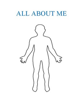 Preview of All About Me Interactive Notebook