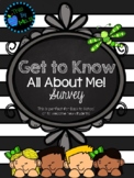 All About Me Intro Sheet!