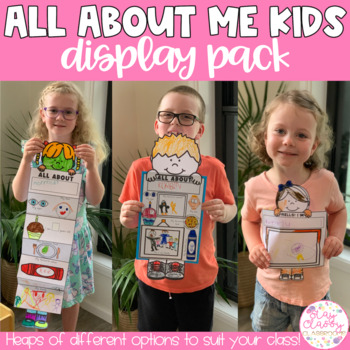 Preview of All About Me Kids Display Pack