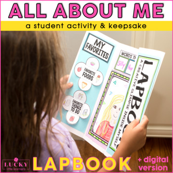 Preview of Back to School Activity - All About Me Lapbook