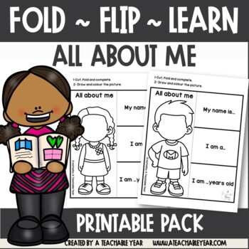 All About Me Flip Book – ABC's of Literacy