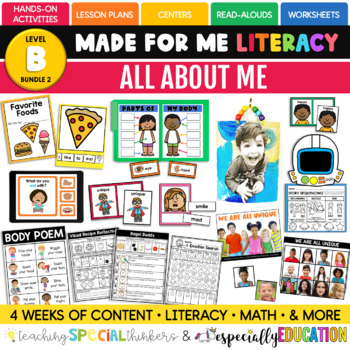 Preview of All About Me: Great Activities for First Day/ Week of School (Special Education)