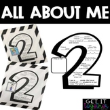 All About Me Math Page