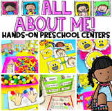 All About Me Math and Literacy Centers for Preschool | Han