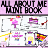 All About Me Mini Book Freebie