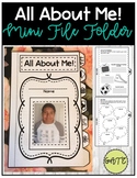 All About Me Mini File Folder (GATE)
