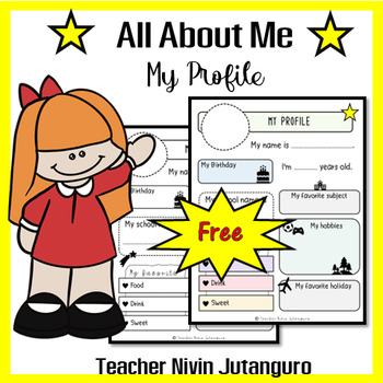 Preview of All About Me | My Profile Poster