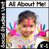 All About Me! Kindergarten Social Studies Unit