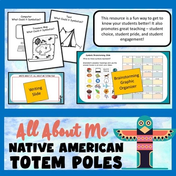 All About Me Native American Heritage Totem Poles Back to School Online ...