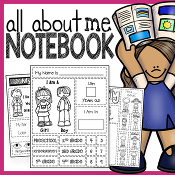 Preview of All About Me Interactive Notebook - No Prep!
