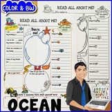 All About Me Ocean Theme {Dollar Deals Paper/Poster/Printa